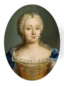 Portrait Of Empress Maria Theresia, Queen Of Hungary And Bohemia