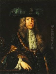 Portrait Of Charles Vi (1685-1740), Holy Roman Emperor And Father Of Empress Maria Theresia