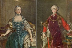 Pendants - Isabella Von Bourbon-parma Und Kaiser Joseph Ii (pair)