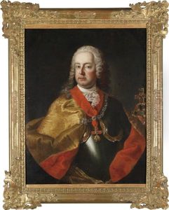 Bildnis Des Kaisers Franz I. Stephan (+ Bildnis Seiner Gemahlin Kaiserin Maria Theresia; Pair)