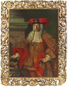 Statsportratt Forestallande Kejsare Franz I