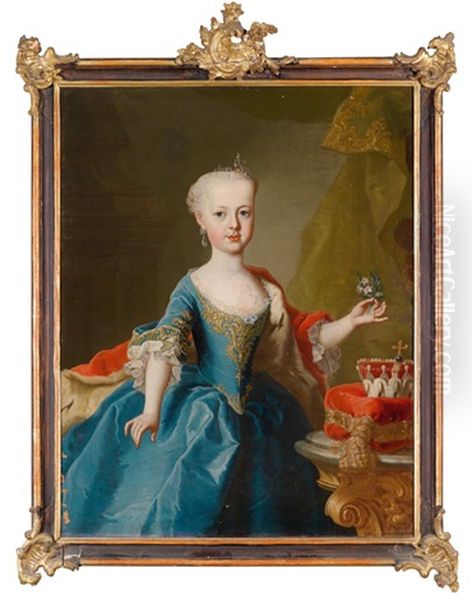 Kinderbildnis Des Spateren Kaisers Joseph Ii. (+ Kinderbildnis Einer Schwester Des Spateren Kaisers Joseph Ii.; 2 Works) - view 1