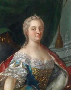Brustbild Der Kaiserin Maria Theresia