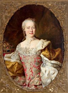 Bildnis Der Kaiserin Maria Theresia Mit Der Ungarischen Konigskrone