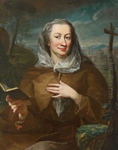 Bildnis Der Grafin Maria Karolina Fuchs Als Pilgerin Zu Den Heiligen Statten