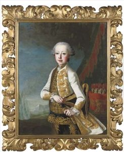 Portrait Of Emperor Leopold Ii, Three-quarter-length, In Formal Dress