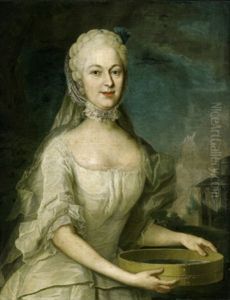 Bildnis Einer Dame Als Vestalin by Martin van Meytens the Younger