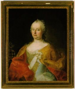Maria Theresia Mit Der Krone Des Heiligen Romischen Reiches Deutscher Nation by Martin van Meytens the Younger