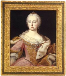 Bildnis Von Kaiserin Maria Theresia Mit Der Ungarischen Krone