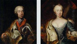 Portrat Kaiser Franz I. Stephan Mit Dem Orden Vom Goldenen Vlies