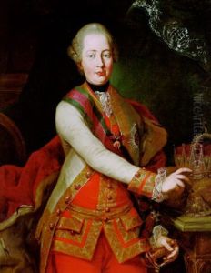 Leopold Ii. Kaiser, Grosherzog Von Toskana, Dritter Sohn Der Kaiserin Maria Theresia by Martin van Meytens the Younger