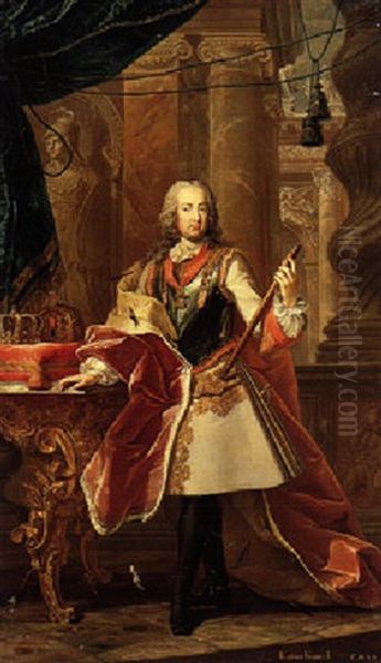 Portrait Of The Emperor Franz Stephan I - view 1