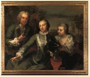 Tessinka Familjetavlan Med Greve Carl Gustaf, Grevinnan Ulla. . . Tessinka Familjetavlan Med Greve Carl Gustaf, Grevinnan Ulla. . .