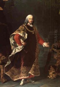 Franz Graf Esterh Zy Im Ornat Des Ordens Vom Goldenen Vlies