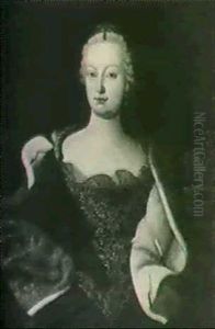 Bildnis Der Kaiserin Maria Theresia. by Martin van Meytens the Younger