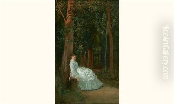 Jeune Femme Pensive - view 1
