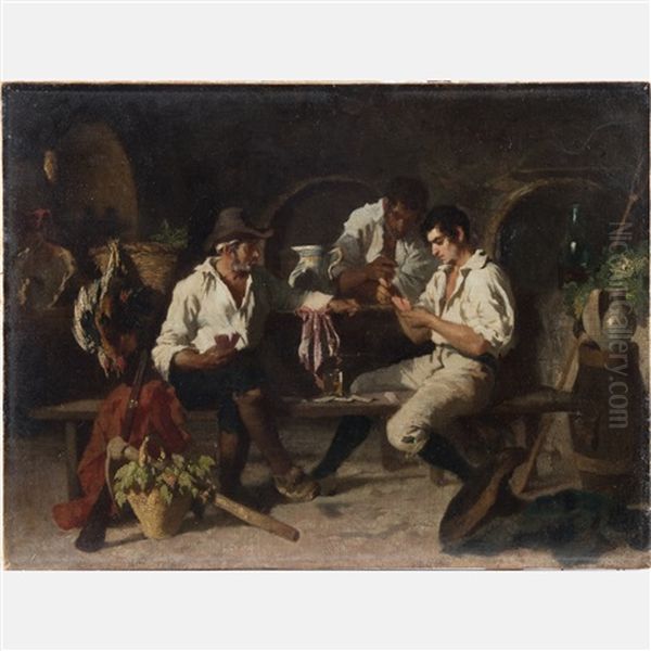 The Card Players - view 1