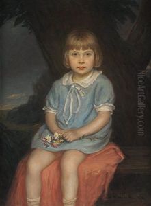 Bildnis Sigrid Doris Stadler by Oskar Michaelis