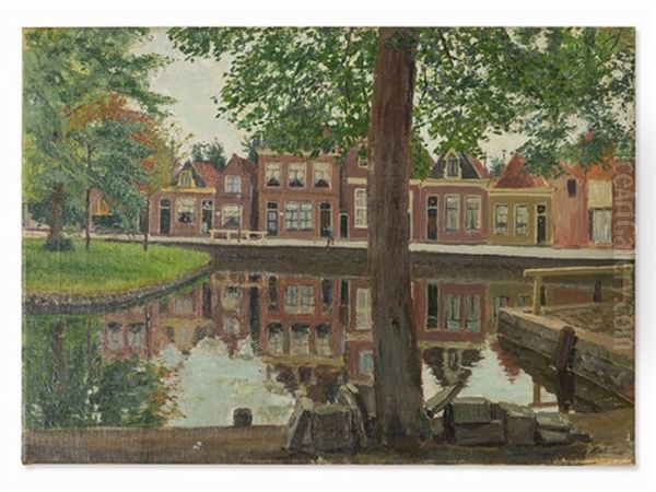 Houses By Canal - view 1