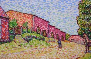 Bauernhauser Im Sommer by Hans Michaelson