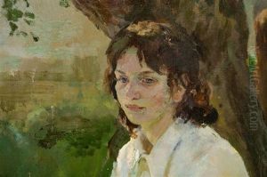 Portrait Of A Girl Mid-th Century