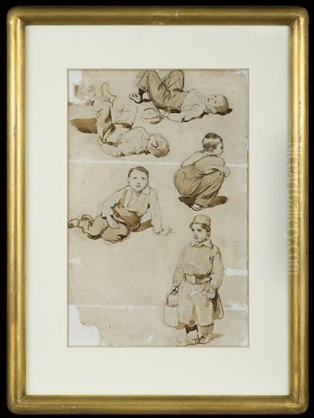 Two Boys Study - view 1