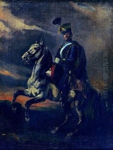 Kawalerzysta Na Koniu Kawalerzysta Na Koniu