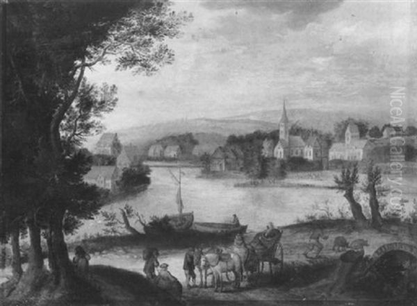 Flusslandschaft - view 1