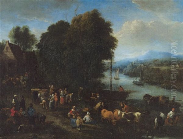 Munterer Handel Am Fluss - view 1