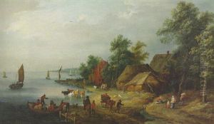 A Village On A River Estuary