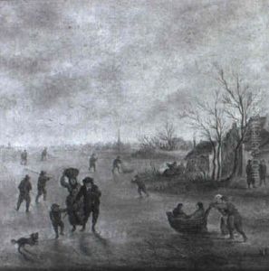Summer, Peasants Merrymaking Outside A Tavern