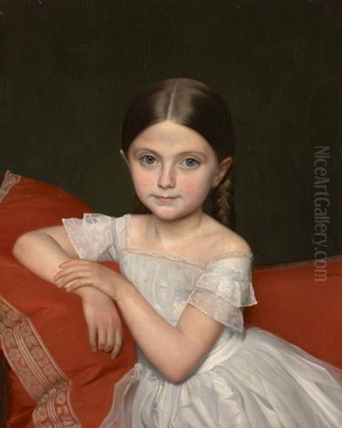 Portrait De Marie-gabrielle-berthe Bascle - view 1
