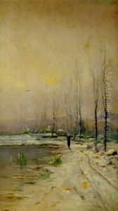 Paisaje Nevado by Ernest Barthelemy Michel