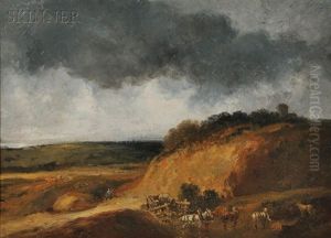 Harvest Under Stormy Skies