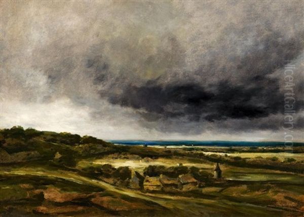 Kustenlandschaft Bei Gewitter - view 1