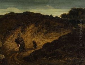 Landscape, Twilight by Georges Michel