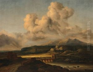 Le Coup De Soleil (after Jacob Van Ruysdael) by Georges Michel