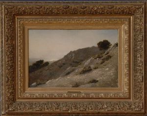 Landscape With Cliffs by Georges Michel