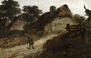 Village by Georges Michel
