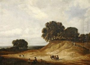 Marchands Et Colporteurs Sur Le Chemin Vers La Vallee