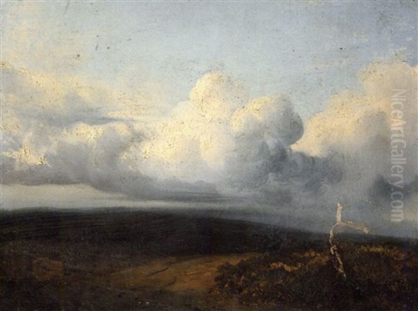Nuages Bas Sur La Plaine - view 1