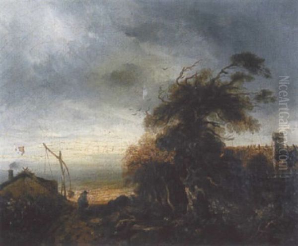Kustenlandschaft Im Sturm - view 1