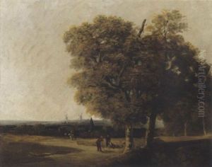 Landschaft Mit Figuren