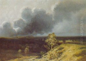 Les Trois Moulins by Georges Michel