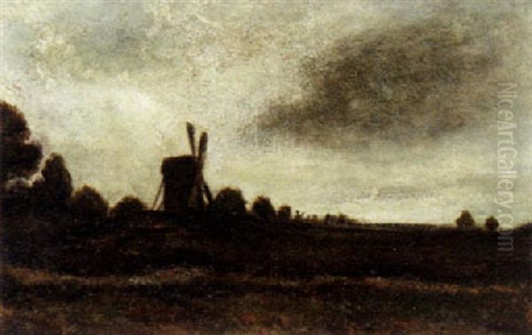 Landscape With Windmill - view 1