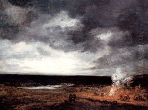 Night Scene by Georges Michel