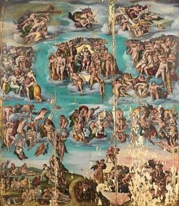 The Last Judgement by Michelangelo Buonarroti