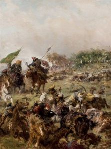 Escena De Batalla by Arturo Michelena