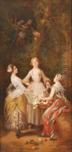 Theapple Pickers by Faustin Besson