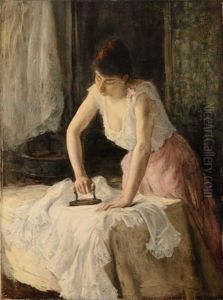La Repasseuse by Henri Michel-Levy